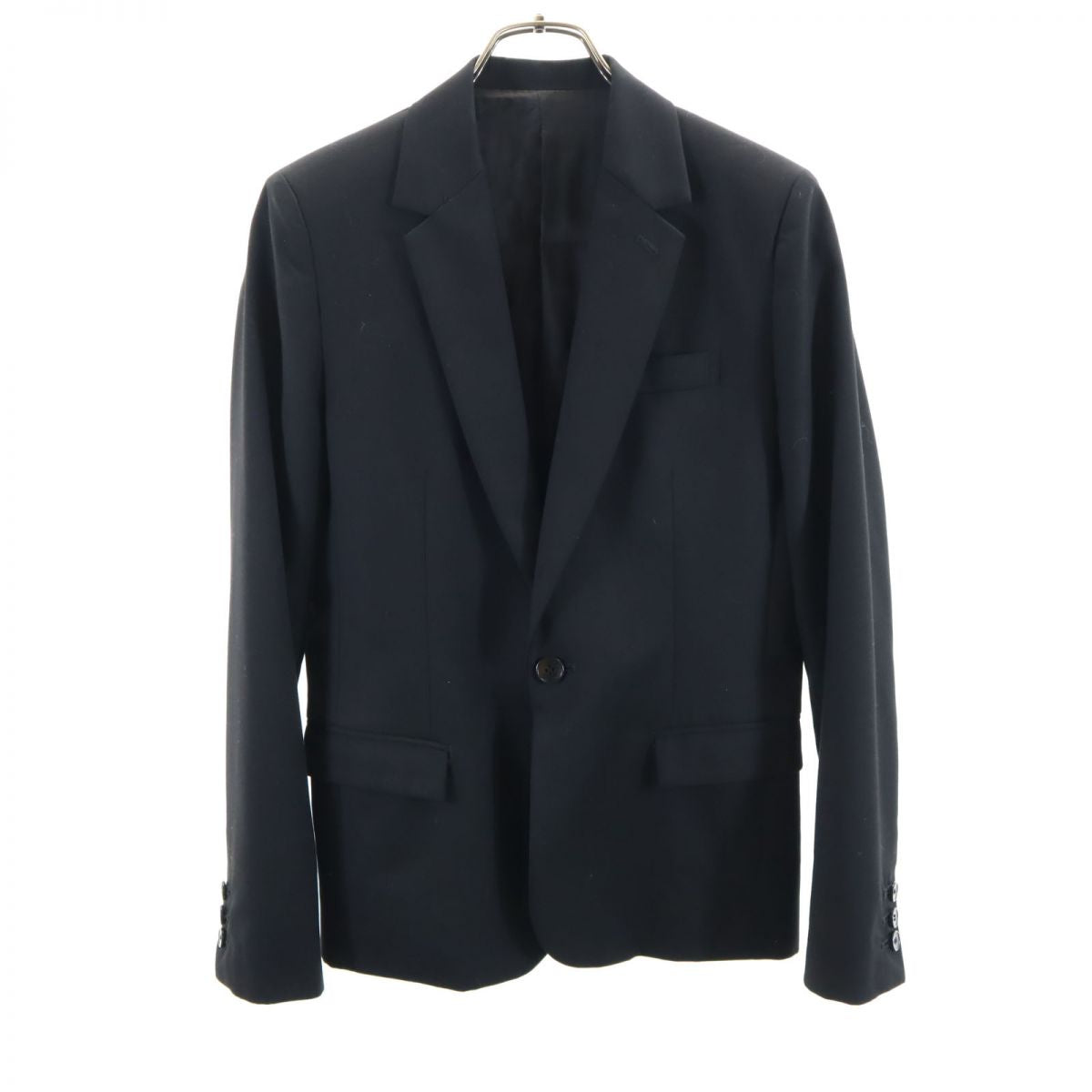 STUDIOUS ステュディオス 長袖 テーラードジャケット S ブラック 1ツボタン レディース