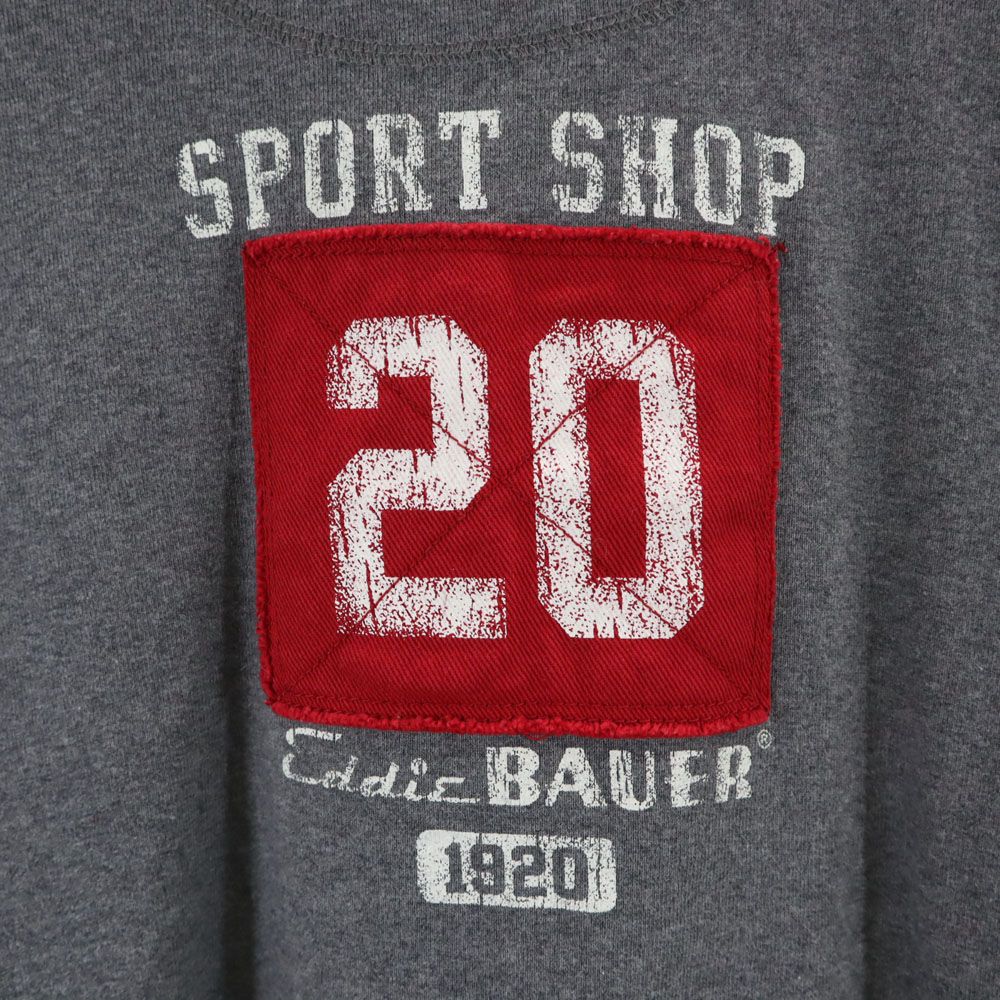 エディーバウアー 長袖 ポロシャツ M グレー系 Eddie Bauer レディース