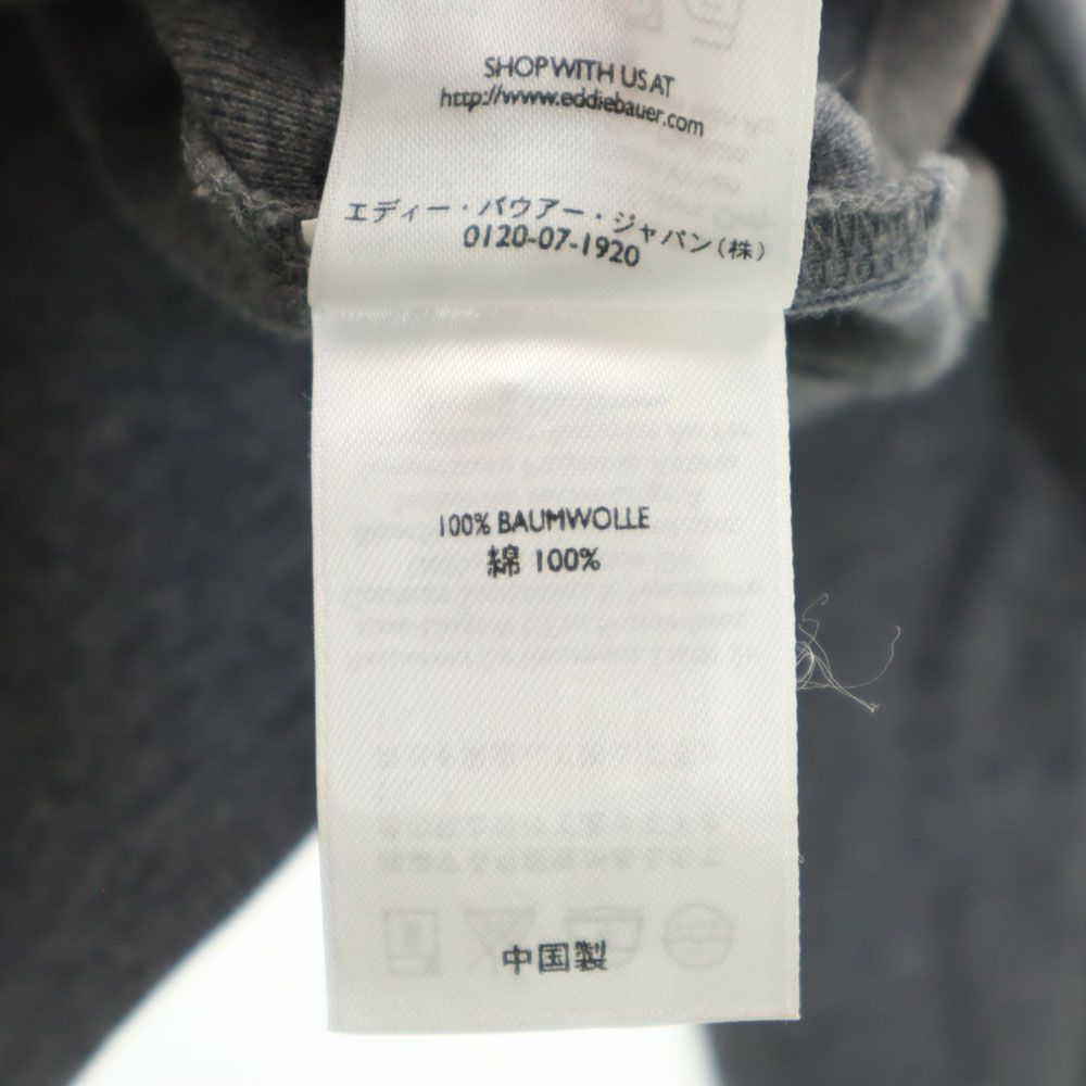 エディーバウアー 長袖 ポロシャツ M グレー系 Eddie Bauer レディース