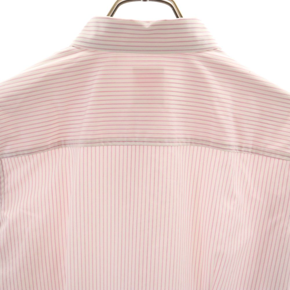 Brooks Brothers ブルックスブラザーズ ストライプ 長袖 ボタンダウンシャツ 6 ピンク系 レディース