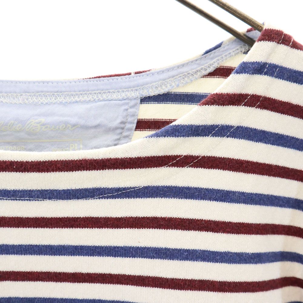 エディーバウアー 7分袖 カットソー PL ホワイト 他 Eddie Bauer ロンT レディース