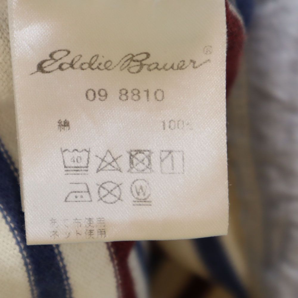 エディーバウアー 7分袖 カットソー PL ホワイト 他 Eddie Bauer ロンT レディース