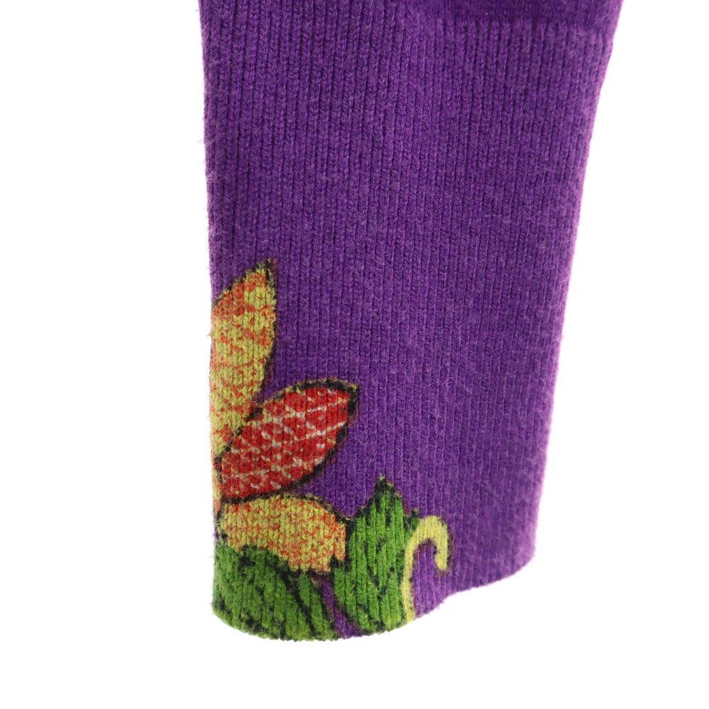 Desigual デシグアル 総柄 長袖 ニット セーター M レディース