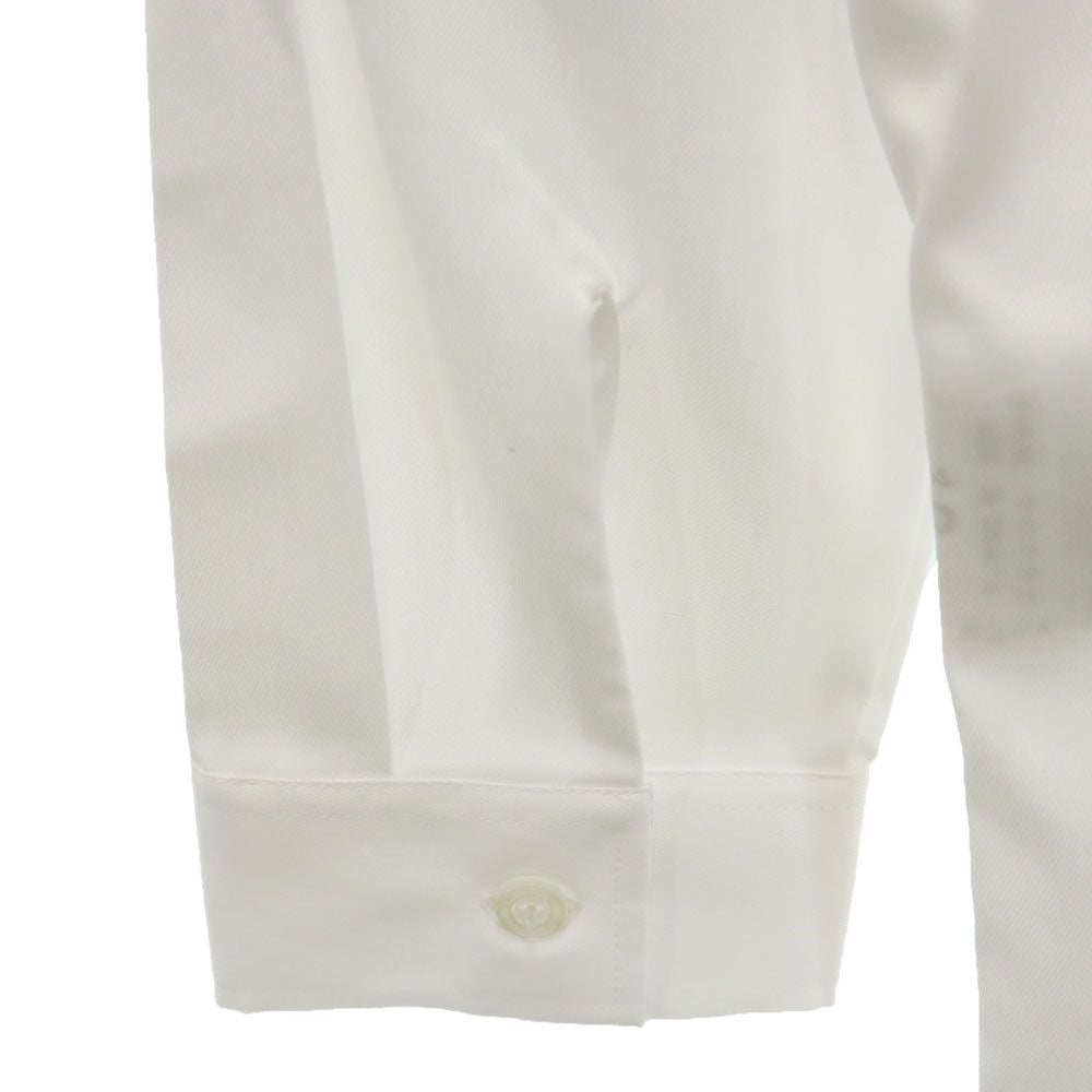 未使用 ナラカミーチェ 7分袖 シャツ ホワイト NARACAMICIE レディース