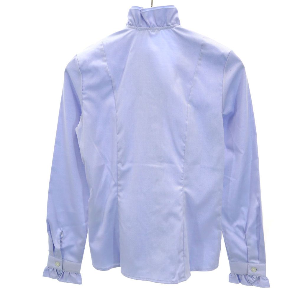 未使用 NARACAMICIE ナラカミーチェ 長袖 フリル シャツ パープル系 レディース