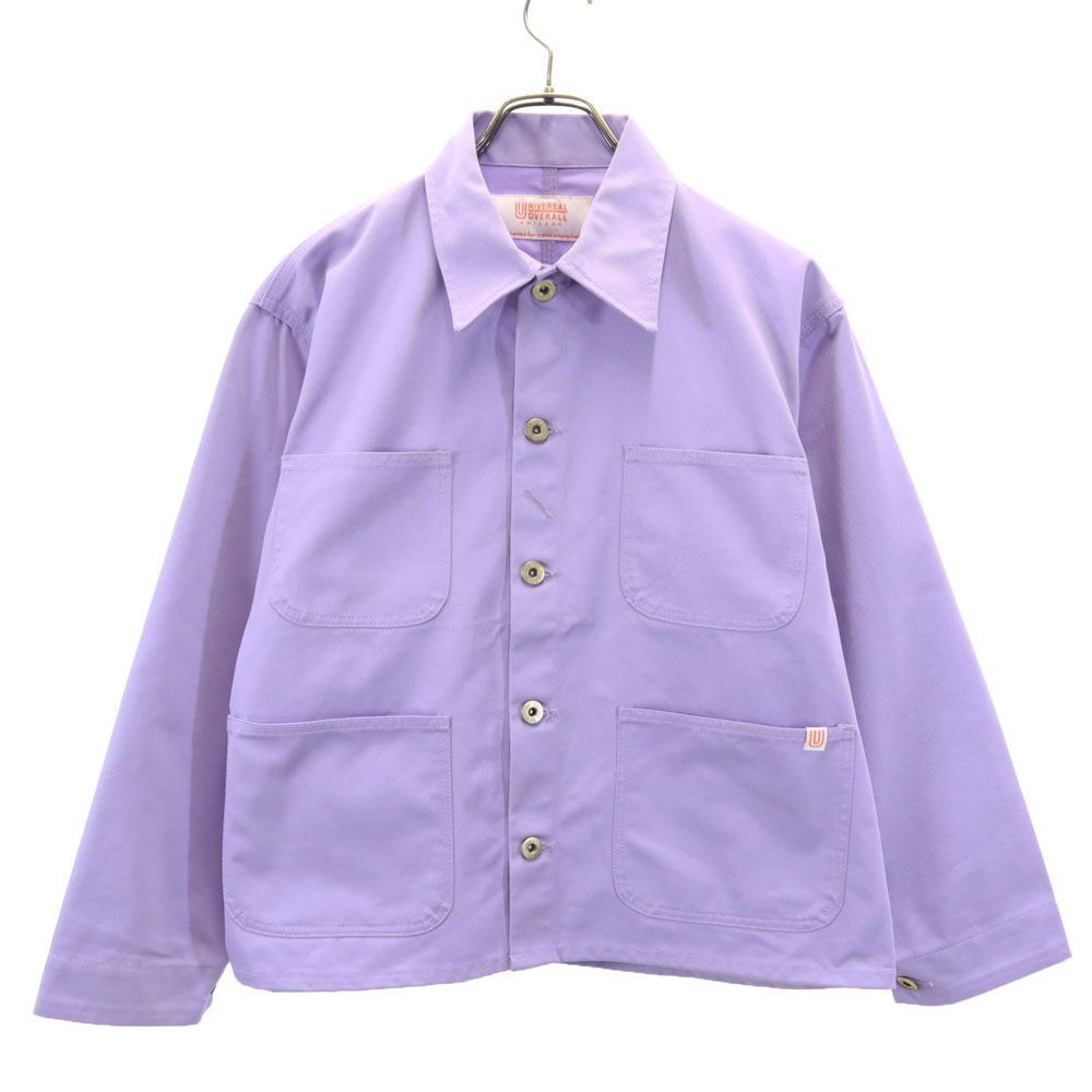 UNIVERSAL OVERALL ユニバーサルオーバーオール ビーミング コラボ ワークジャケット M パープル B:MING by BEAMS メンズ