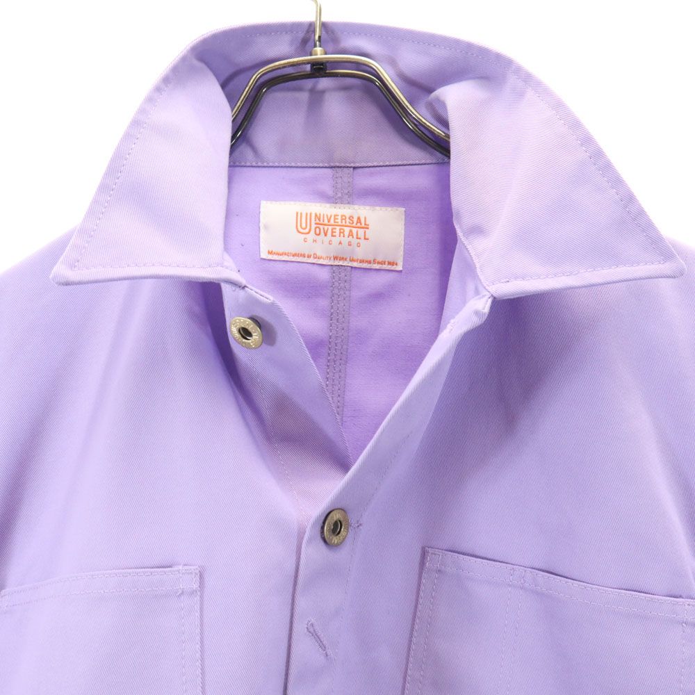 UNIVERSAL OVERALL ユニバーサルオーバーオール ビーミング コラボ ワークジャケット M パープル B:MING by BEAMS メンズ