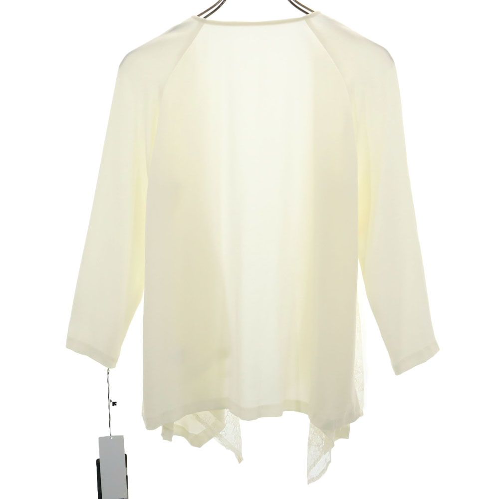 未使用 Diagram ディアグラム 長袖 レース 切替 カーディガン 36 キナリ タグ付き レディース