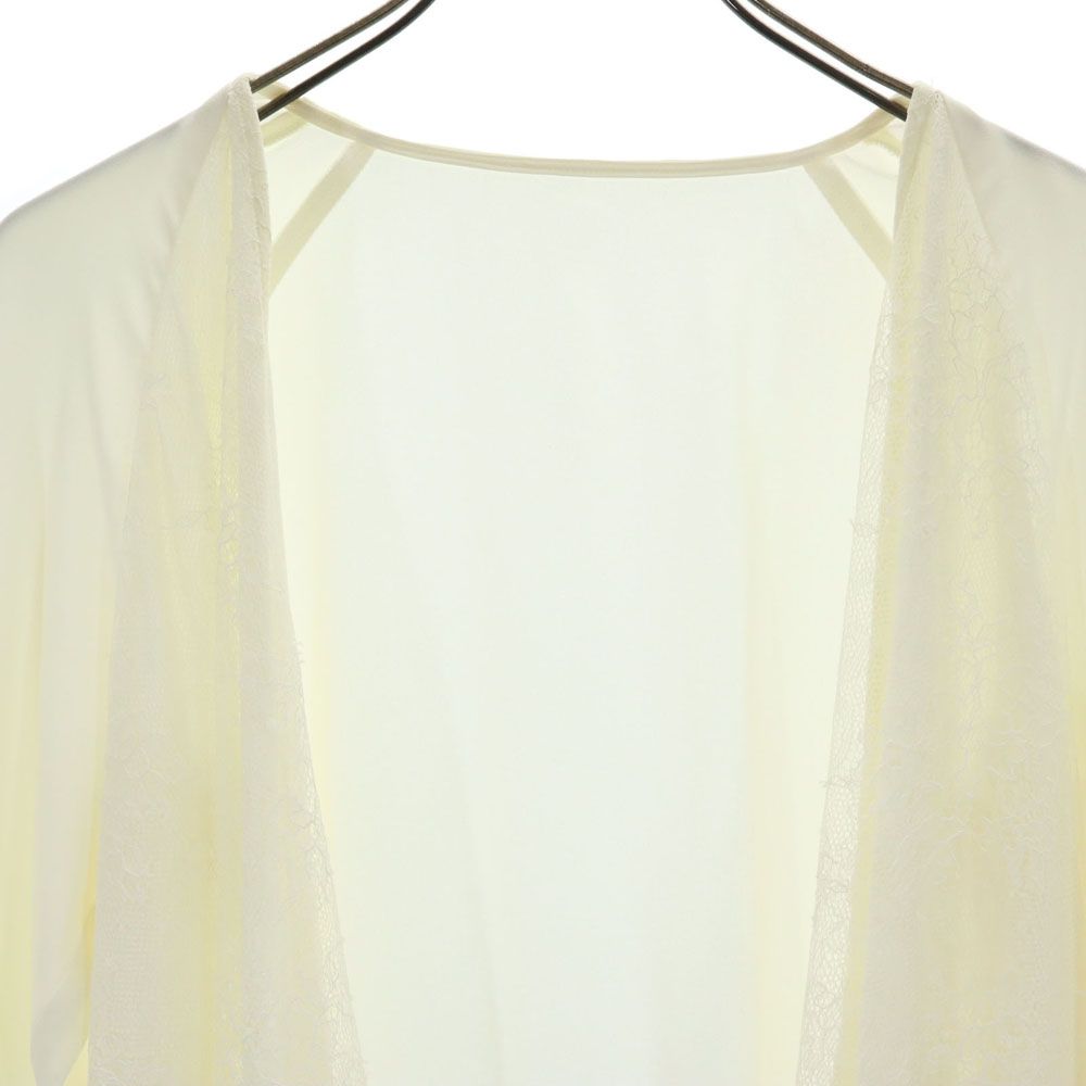 未使用 Diagram ディアグラム 長袖 レース 切替 カーディガン 36 キナリ タグ付き レディース