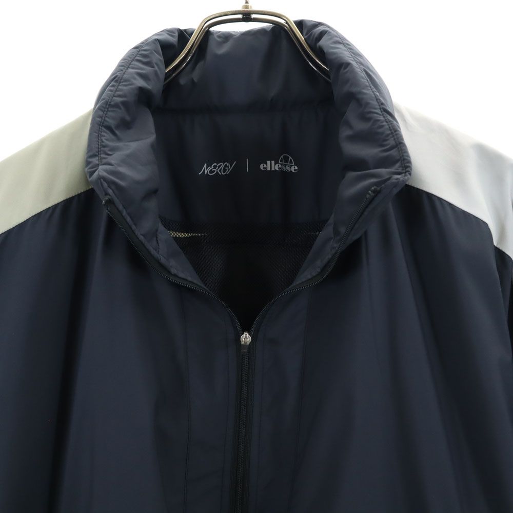ナージー エレッセ コラボ トレーニング ウインドブレーカー F チャコールグレー NERGY ellesse レディース