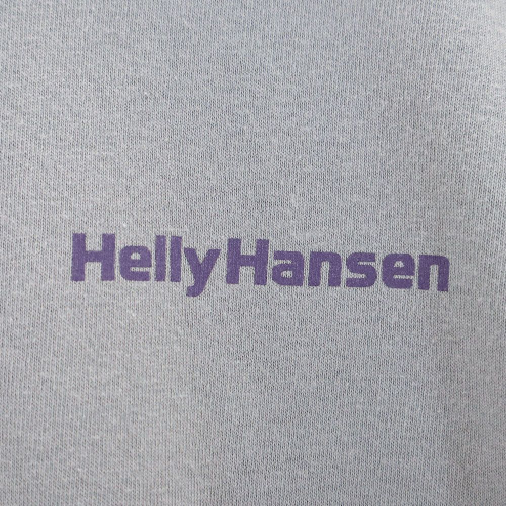 ヘリーハンセン バックプリント 半袖 Tシャツ M グレー HELLY HANSEN メンズ