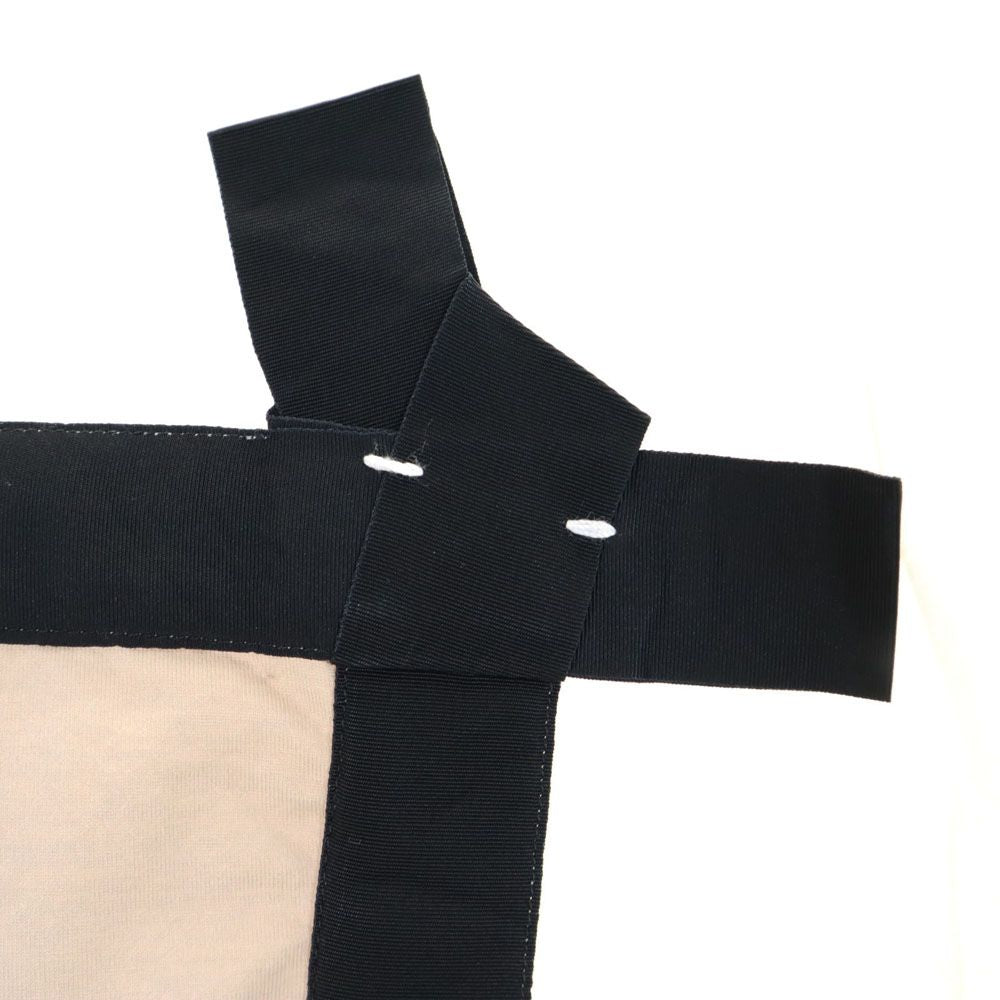 ポールカ 半袖 切替 Tシャツ M ホワイト PAULE KA フレンチ袖 レディース