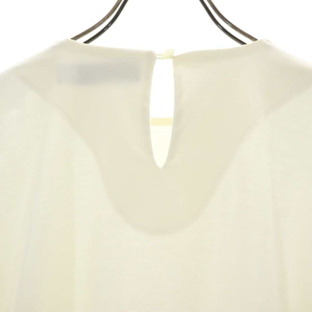 sacra サクラ 半袖 カットソー 38 アイボリー フレンチスリーブ レディース