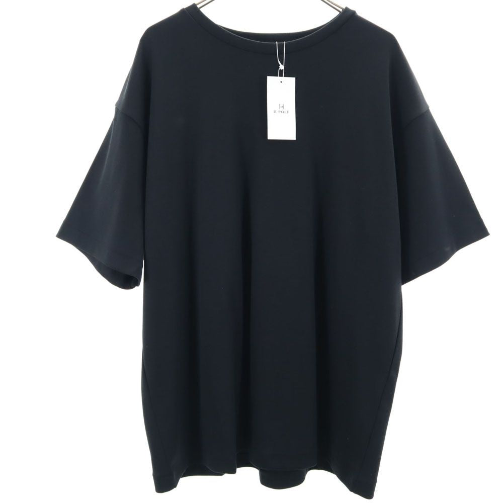未使用 アッシュポール 日本製 半袖 Tシャツ XL ブラック系 H-POLE タグ付き メンズ