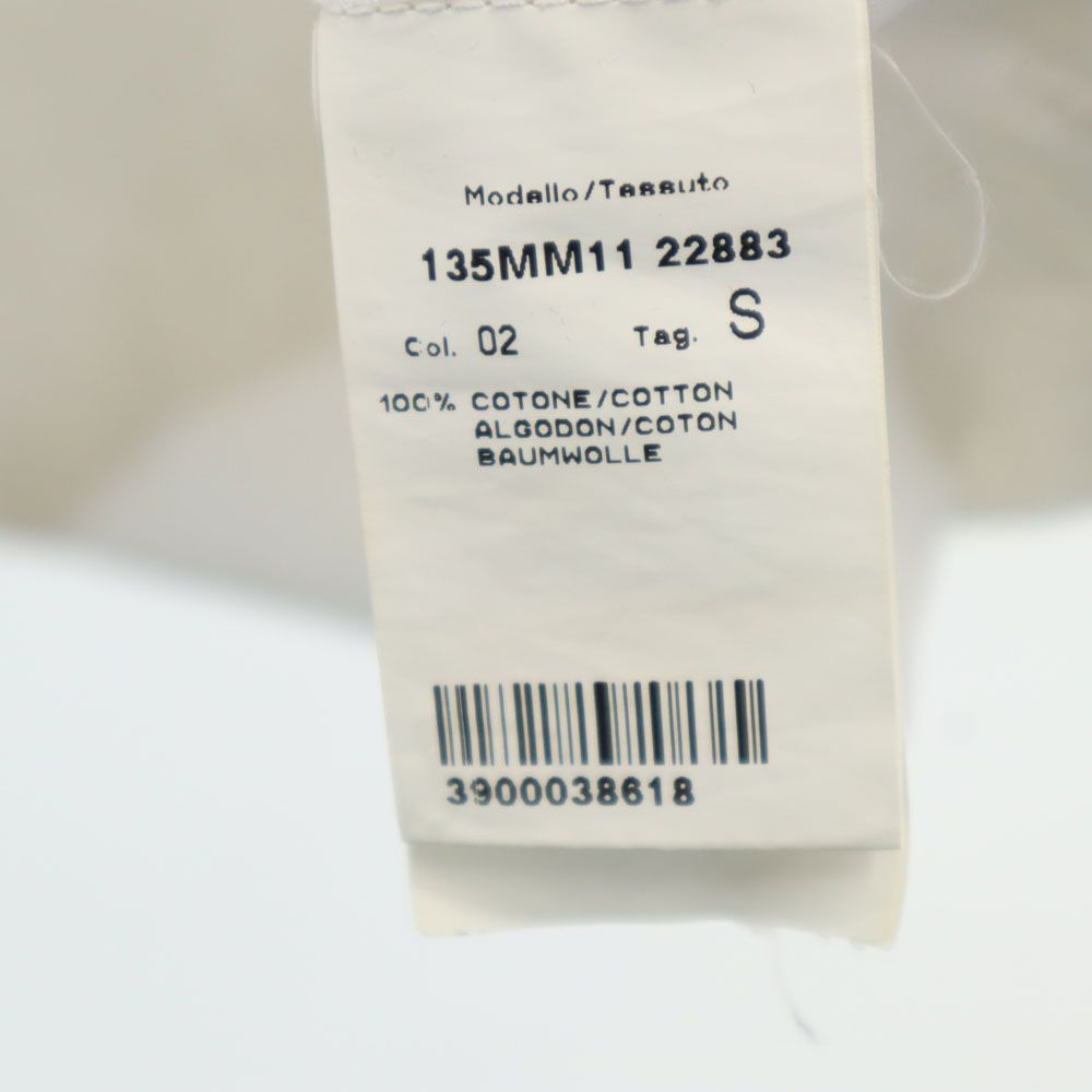 MSGM エムエスジーエム イタリア製 プリント 半袖 Tシャツ S ホワイト系 メンズ