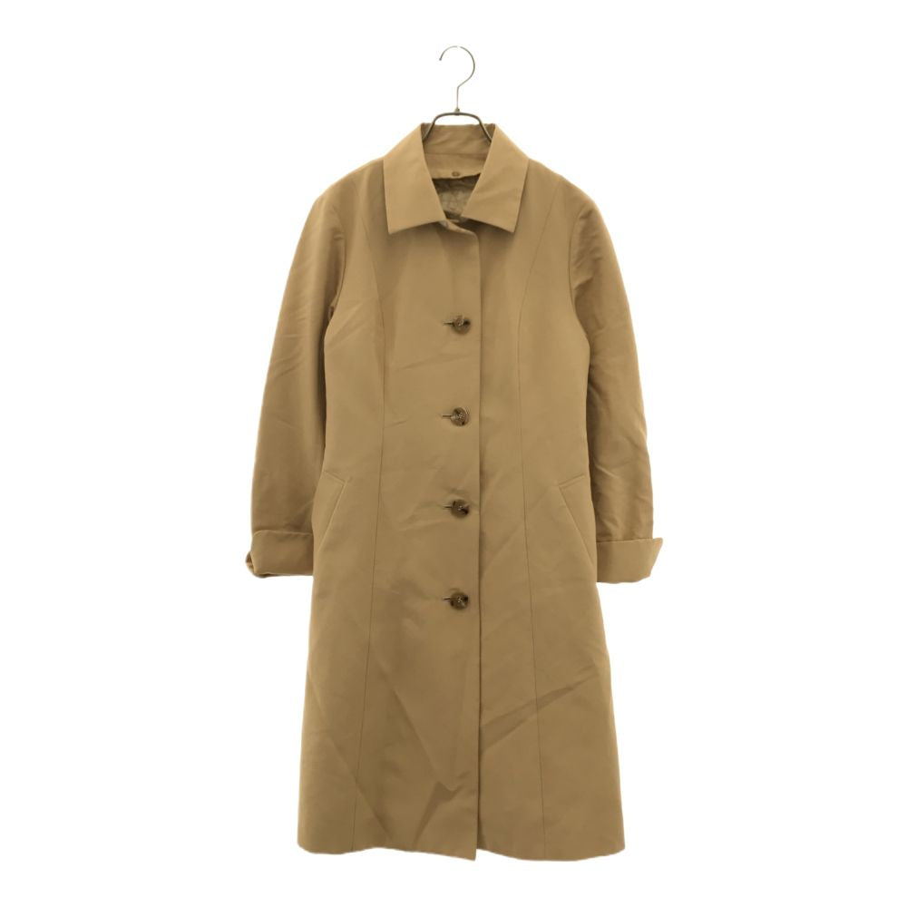 SCAPA スキャパ ライナー コート ベージュ 裏地ペイズリー柄 レディース