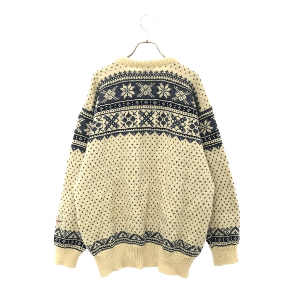 ダーレオブノルウェー ノルディック 長袖 ニットカーディガン L オフホワイト DALE of Norway セーター メンズ
