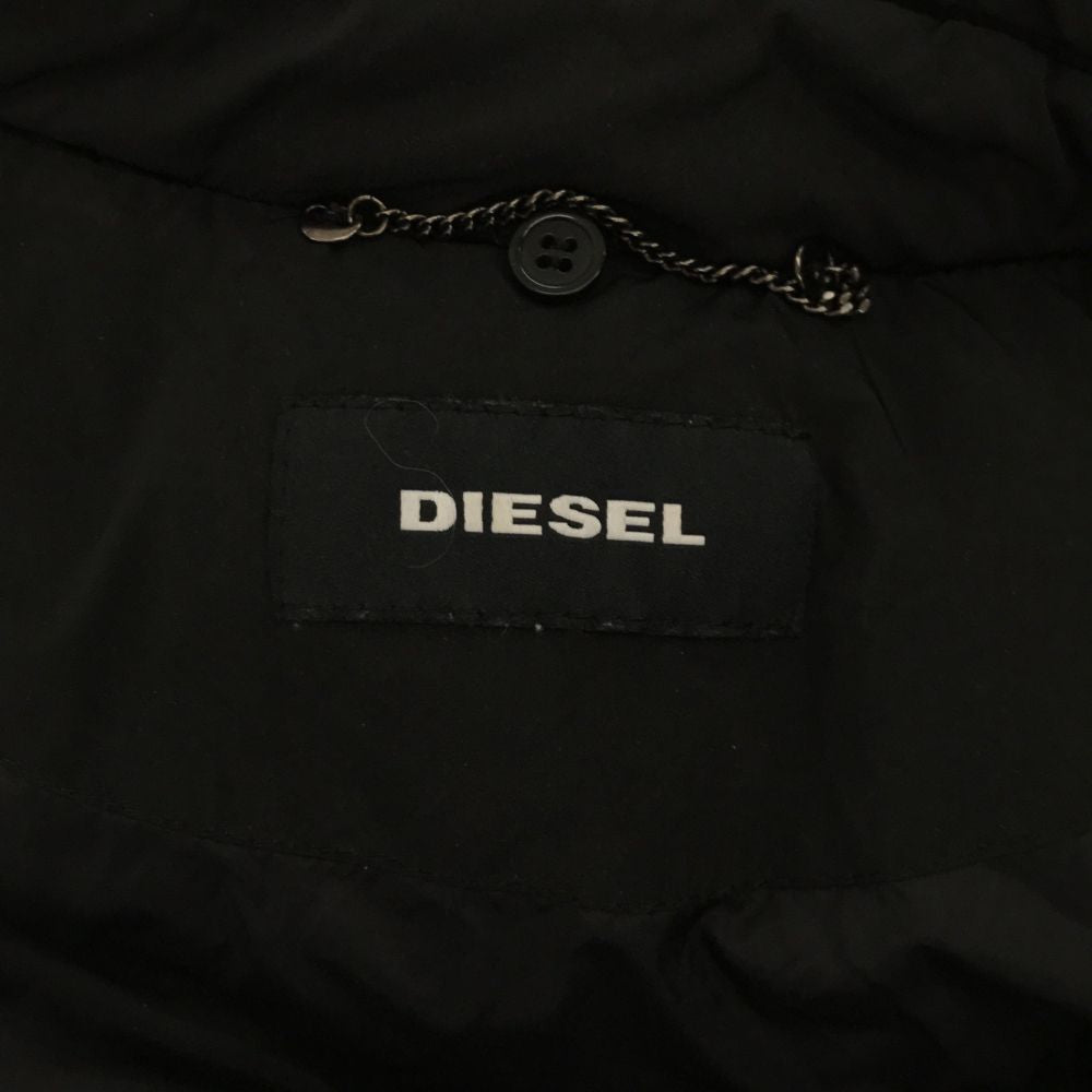 DIESEL ディーゼル ダウンコート XXS ブラック レディース