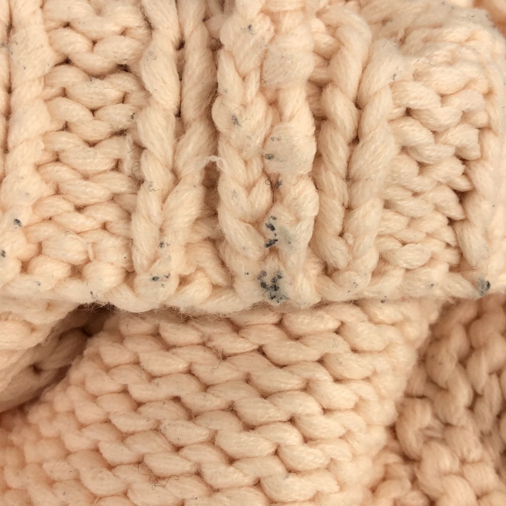 eimy istoire エイミーイストワール 長袖 ショート丈 チャンキー ニット FREE ピンク セーター レディース