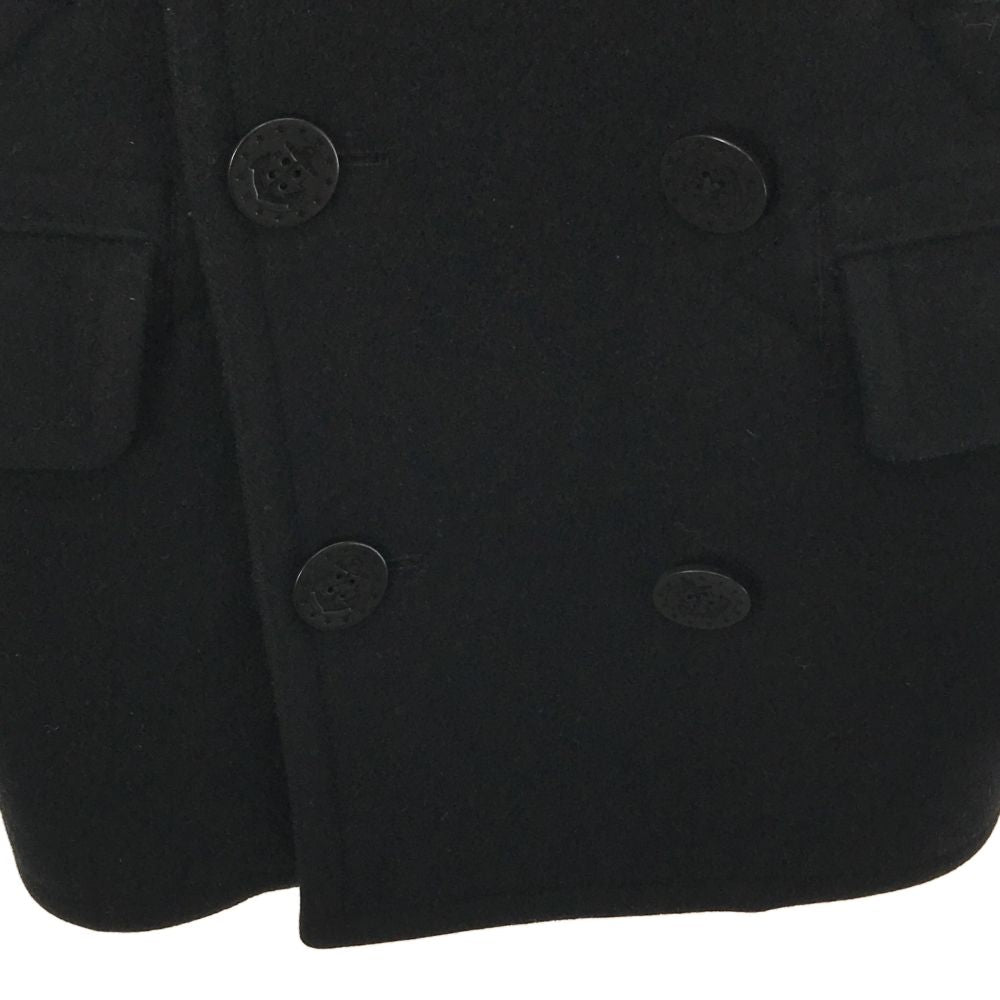 ポロラルフローレン ウールブレンド ピーコート XS ブラック POLO RALPH LAUREN メンズ