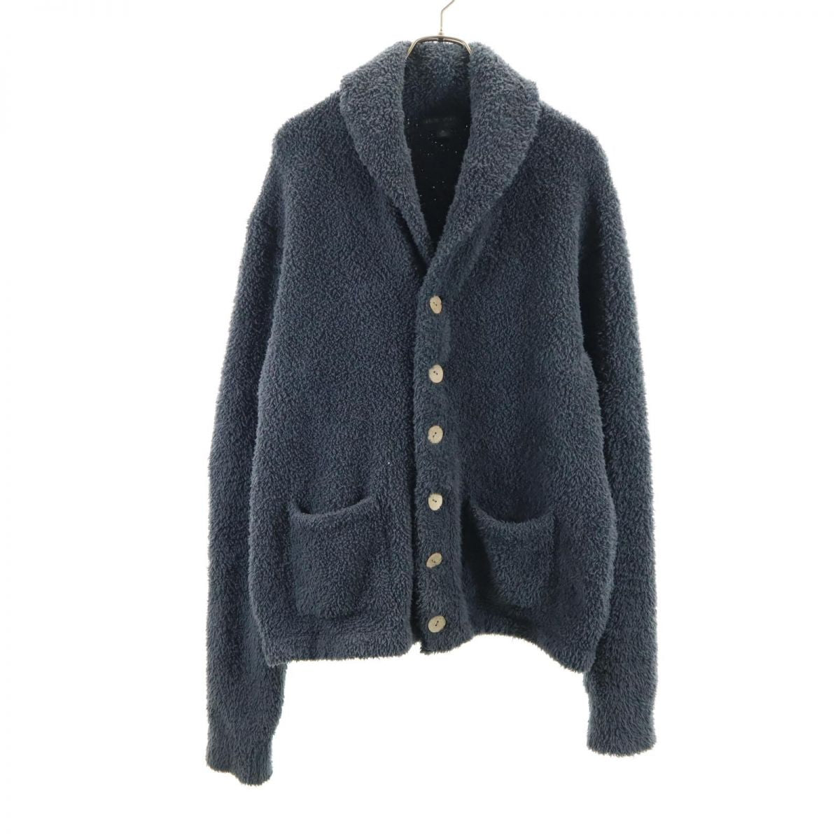 BAREFOOT DREAMS ベアフットドリーム 長袖 ふわもこ ルームウェア XL チャコールグレー カーディガン メンズ