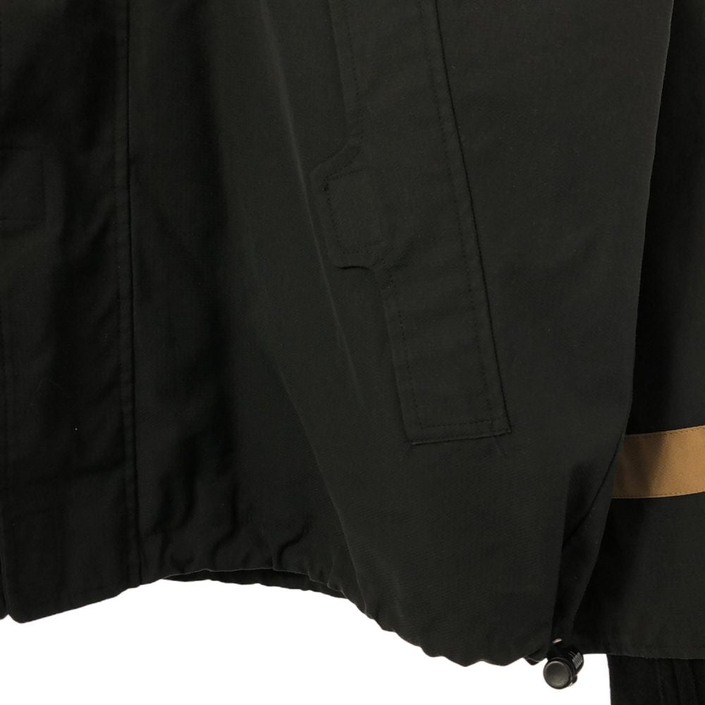 アダバット 日本製 ゴルフ 長袖 ベストライナー付き ジャケット V ブラック adabat メンズ