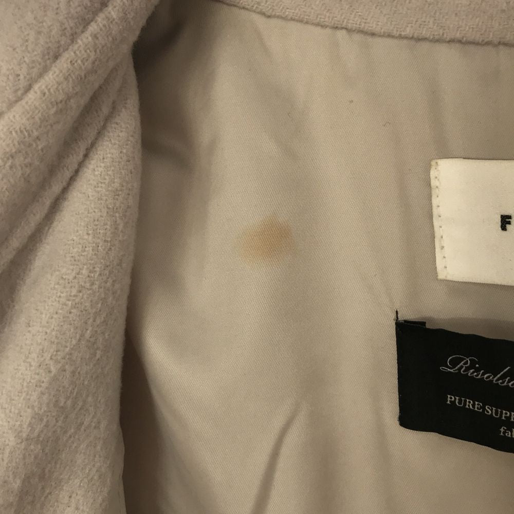 フレイアイディー 日本製 長袖 ウールコート 1 ライトグレー FRAY I.D FWFC224021 レディース