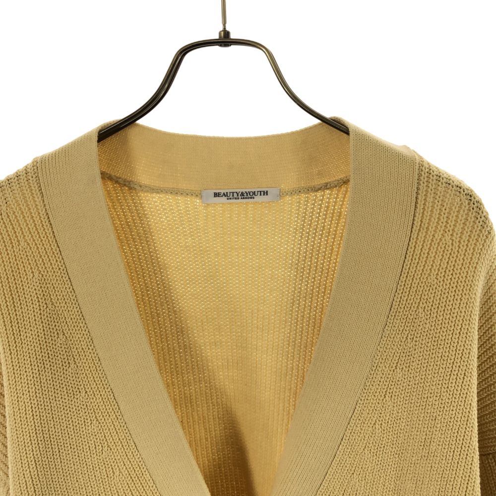 ビューティアンドユース 長袖 ニット カーディガン FREE イエロー系 BEAUTY&YOUTH UNITED ARROWS レディース
