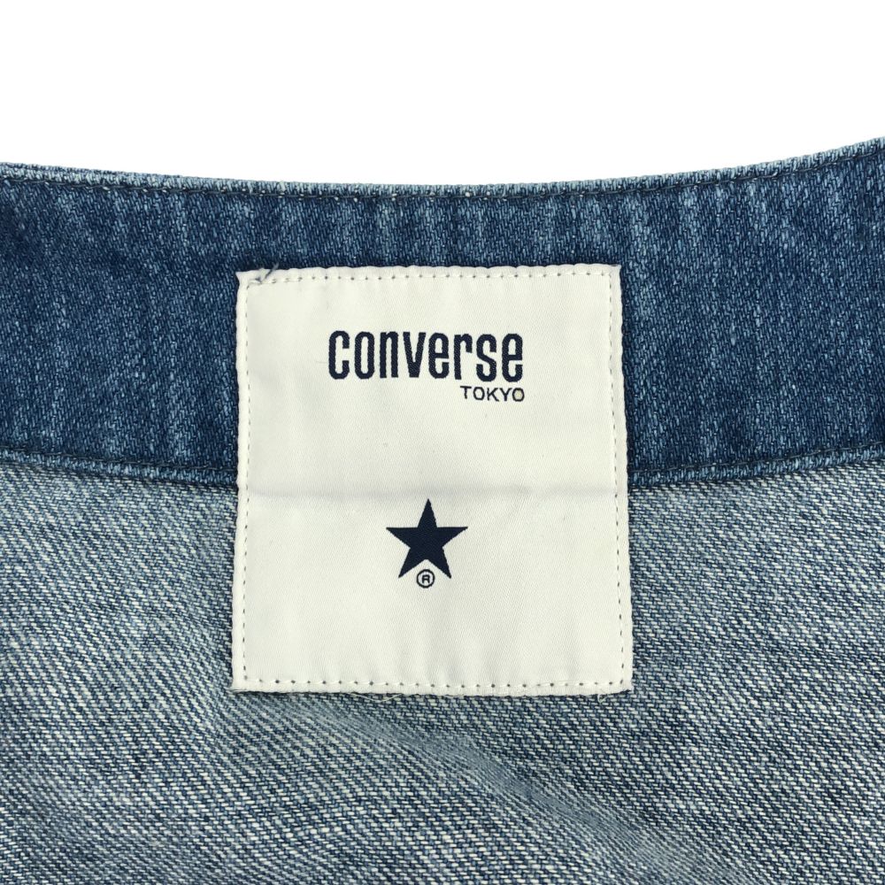 converse TOKYO コンバース トウキョウ 長袖 デニム ガウンコート レディース