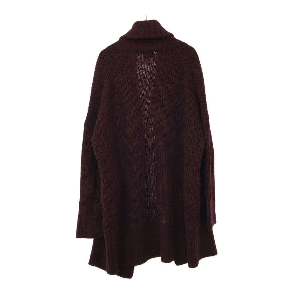 POLO RALPH LAUREN ポロラルフローレン ウールブレンド 長袖 ニット カーディガン S えんじ系 メンズ