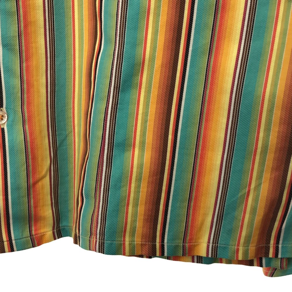 クレイグテイラー USA製 ストライプ 長袖 コットンシャツ L Craig Taylor メンズ