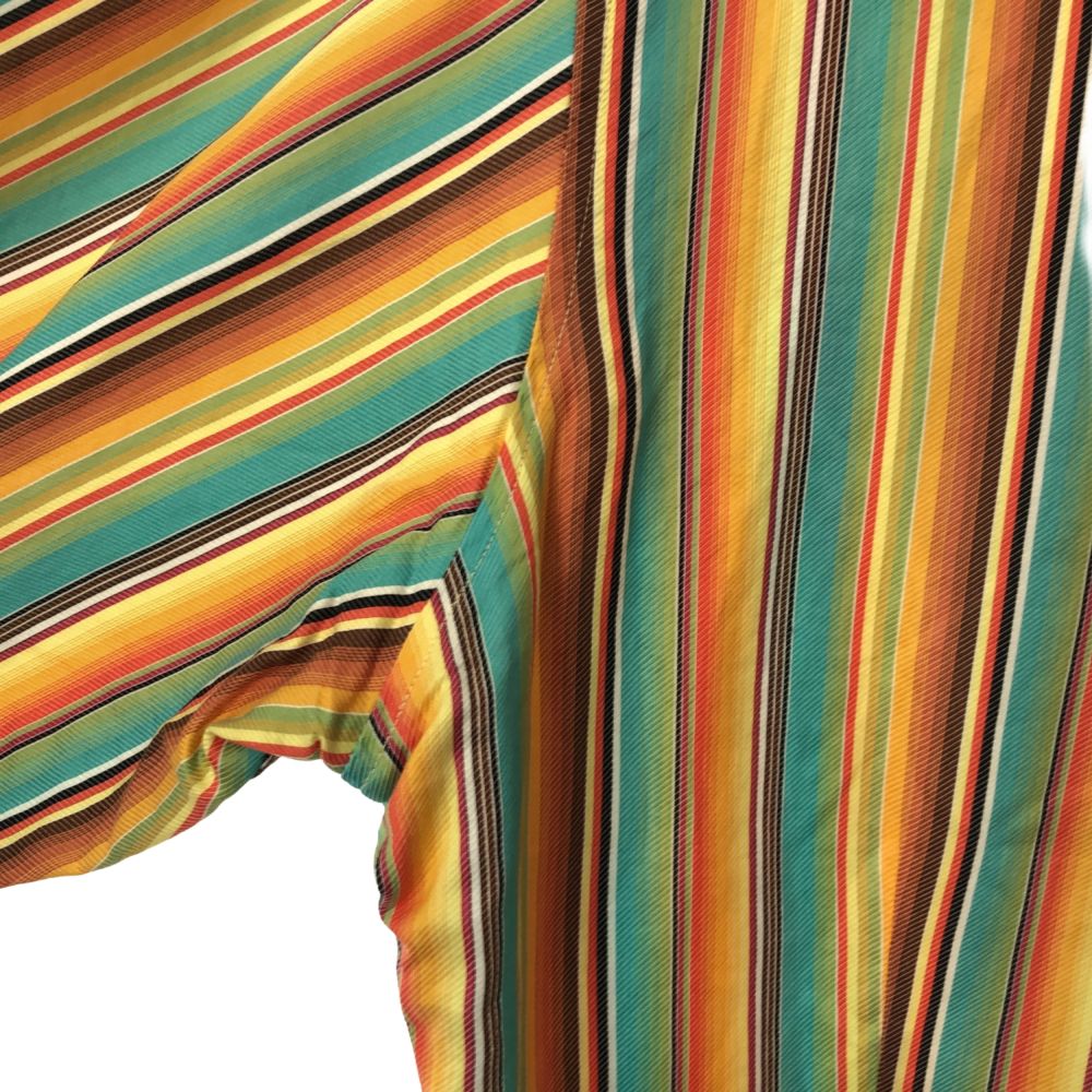 クレイグテイラー USA製 ストライプ 長袖 コットンシャツ L Craig Taylor メンズ