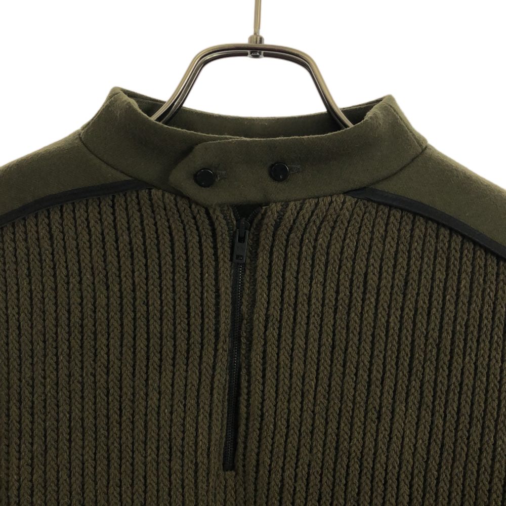 ザリラクス 日本製 長袖 ウール100% セーター FREE カーキ THE RERACS ニット メンズ