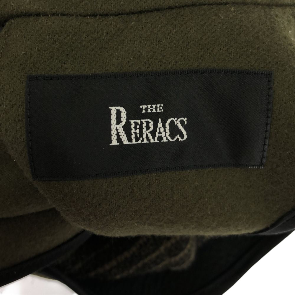 ザリラクス 日本製 長袖 ウール100% セーター FREE カーキ THE RERACS ニット メンズ