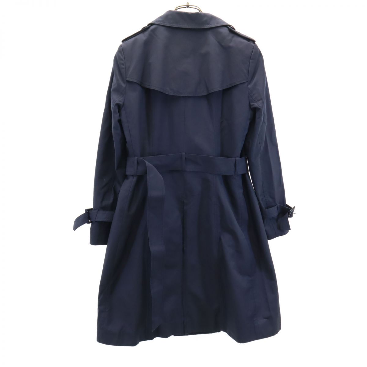 アナイ 長袖 トレンチコート 38 ネイビー系 ANAYI レディース