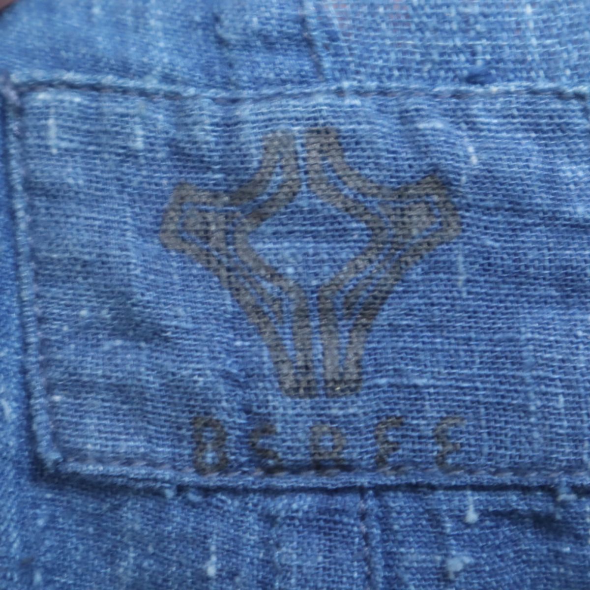 イタリア製 長袖 デニムテーラードジャケット M ブルー系 メンズ