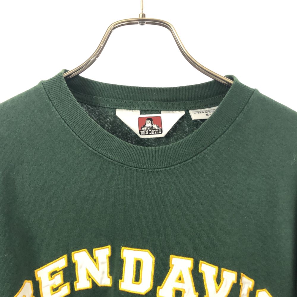 ベンデイビス 長袖 トレーナー M グリーン BEN DAVIS スウェット メンズ
