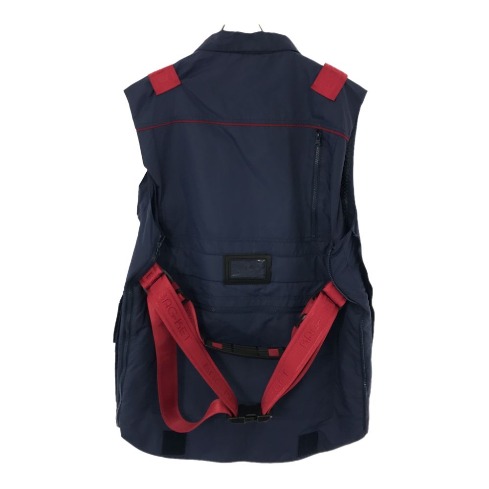 BAGKET バゲット 日本未発売 2way バッグ ベスト M ネイビー バッグジャケット メンズ