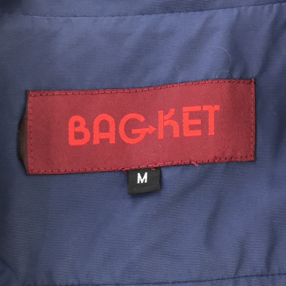 BAGKET バゲット 日本未発売 2way バッグ ベスト M ネイビー バッグジャケット メンズ