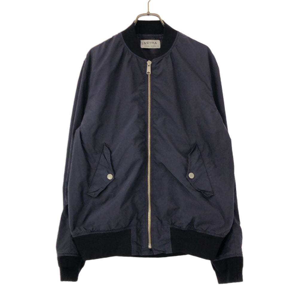 VETRA ベトラ 日本製 ジップ ブルゾン L ネイビー ジャケット メンズ