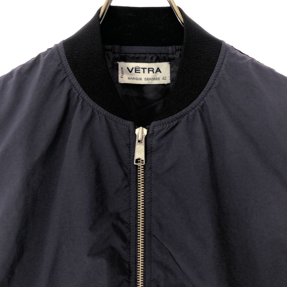 VETRA ベトラ 日本製 ジップ ブルゾン L ネイビー ジャケット メンズ