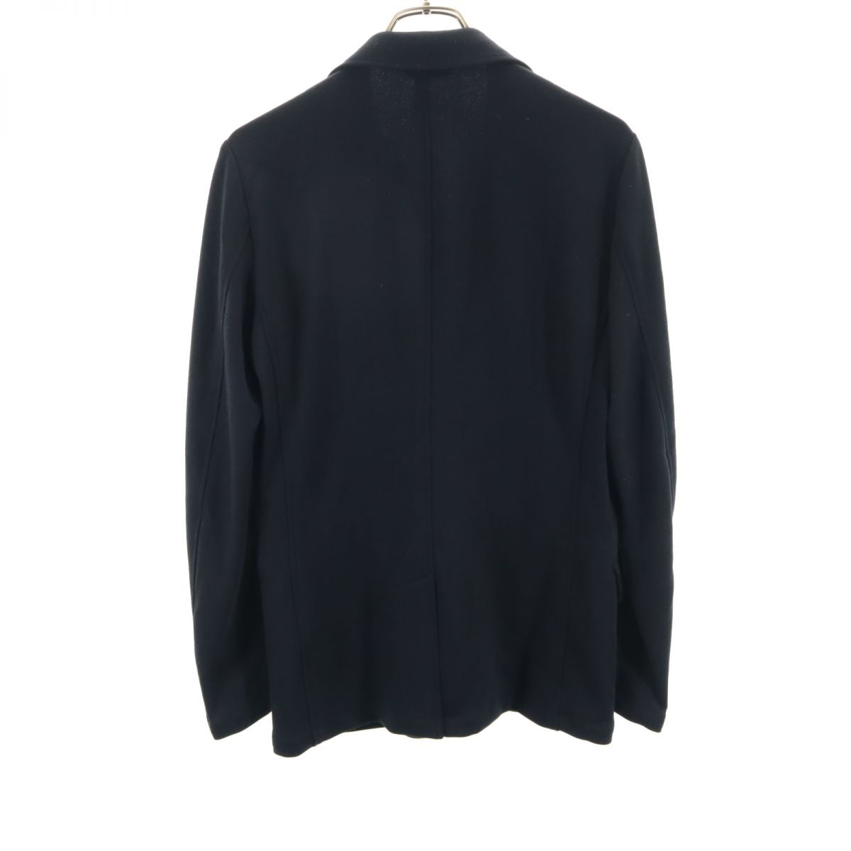 未使用 nano universe ナノユニバース ストレッチ テーラードジャケット S ブラック メンズ