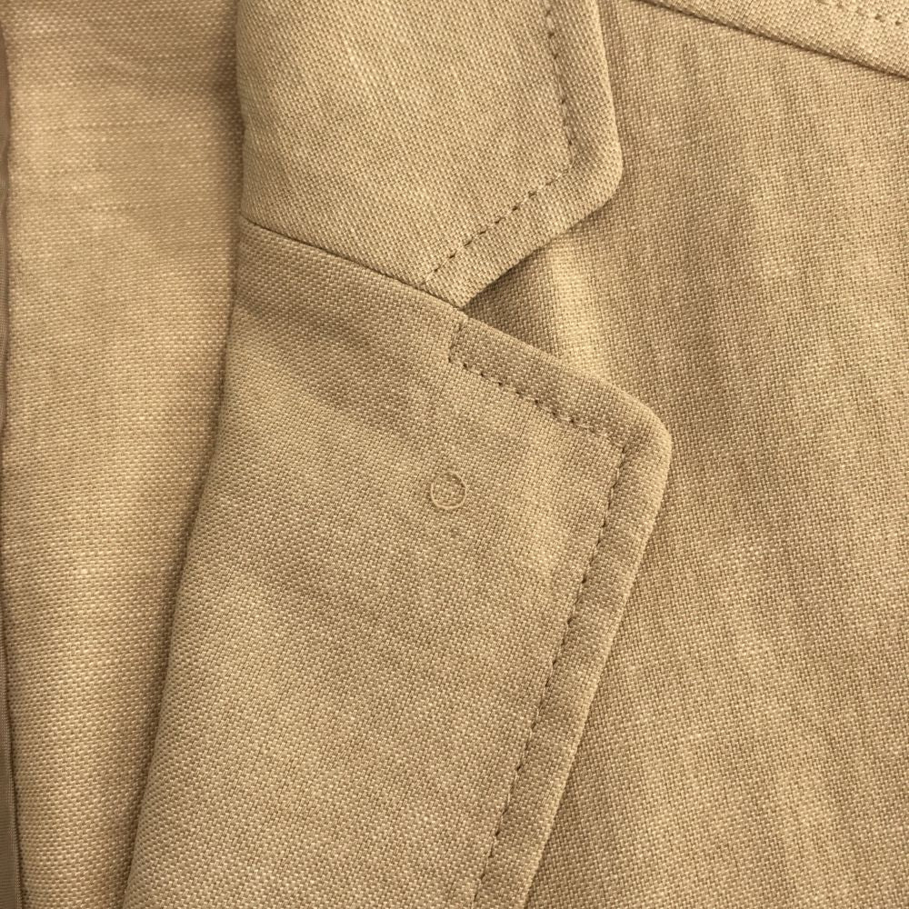 MACKINTOSH PHILOSOPHY マッキントッシュフィロソフィー 長袖 テーラードジャケット 40 ベージュ リネンブレンド レディース