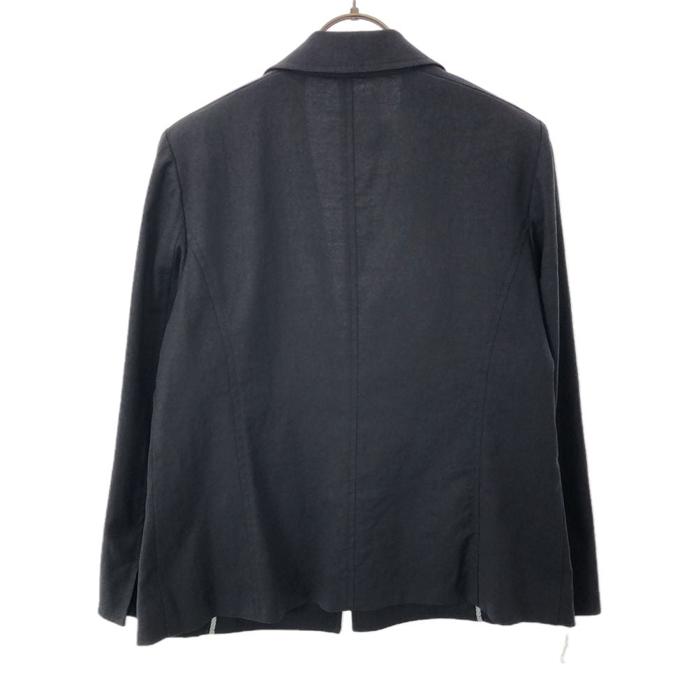 MACKINTOSH PHILOSOPHY マッキントッシュフィロソフィー 長袖 テーラードジャケット 40 ネイビー リネンブレンド レディース