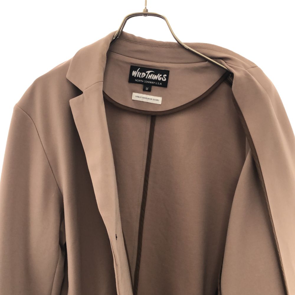 WILDTHINGS ワイルドシングス アーバンリサーチドアーズ コラボ 長袖 テーラードジャケット M ベージュ系 URBAN RESEARCH メンズ