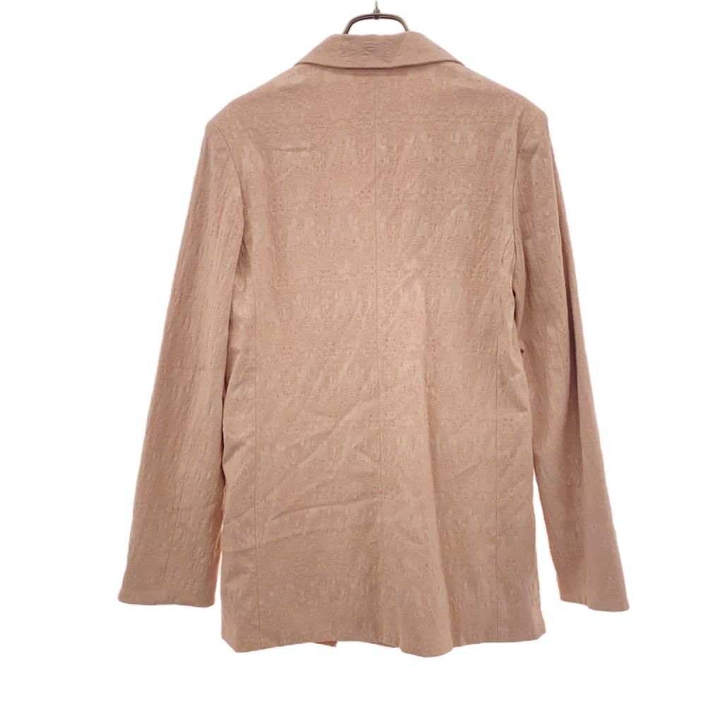 eimy istoire エイミーイストワール 未使用 花柄 ダブル テーラードジャケット FREE ピンク系 レース レディース