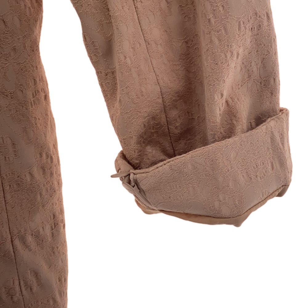 eimy istoire エイミーイストワール 未使用 花柄 ダブル テーラードジャケット FREE ピンク系 レース レディース