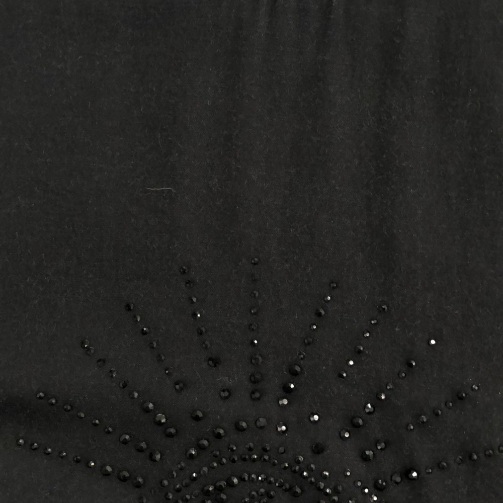 DIESEL ディーゼル スネーク柄 長袖 ワンピース S ブラック ラインストーン レディース