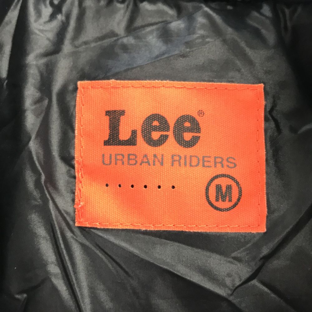 リー Urban Riders 長袖 ポケッタブル ダウンジャケット M ブラック Lee レディース