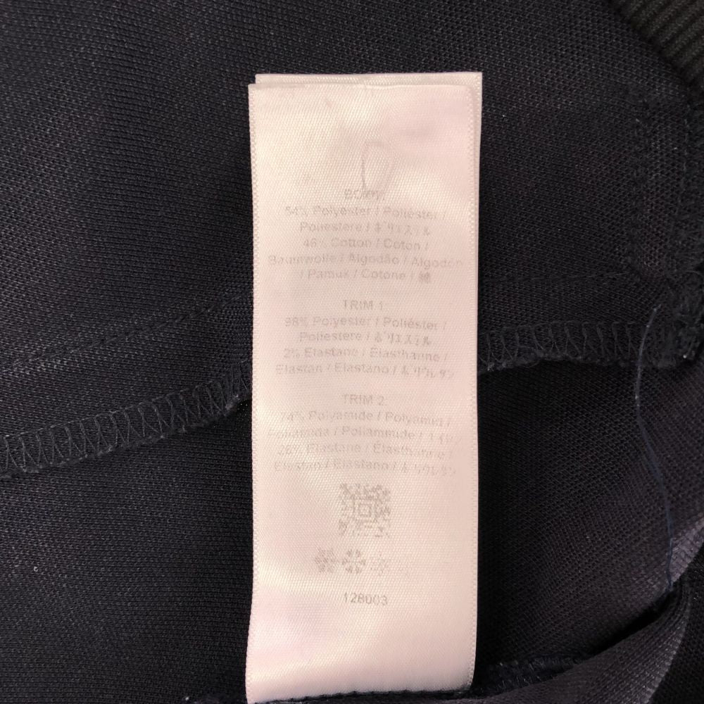 フレッドペリー ジップ ブルゾン USA6 ネイビー×ブラック FRED PERRY ジャケット レディース